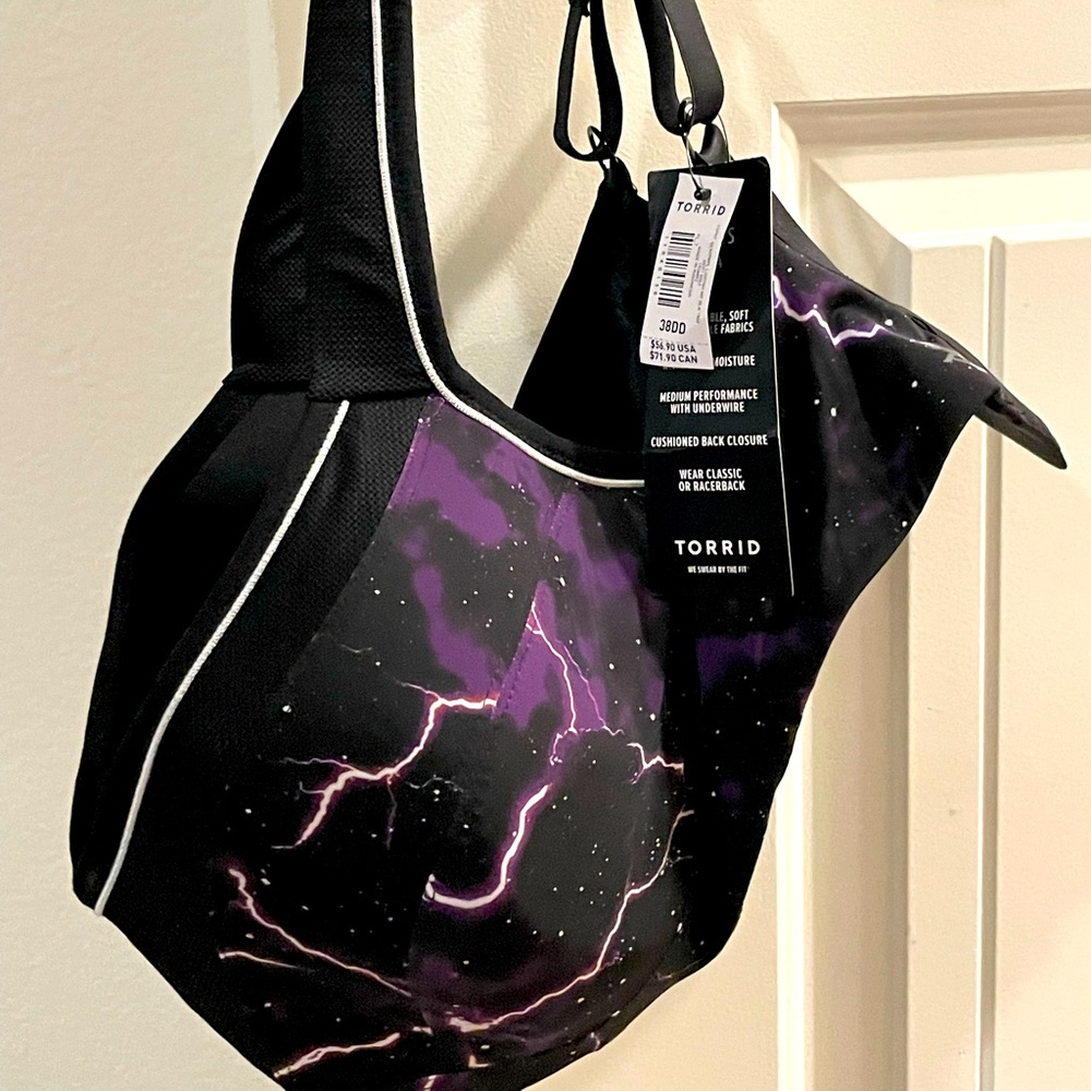 Wired sports bra